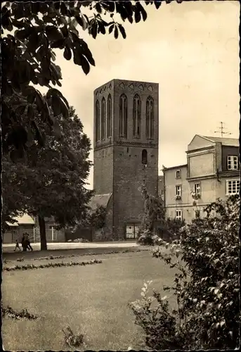 Ak Prenzlau in der Uckermark, Schwedter Tor, Außenansicht