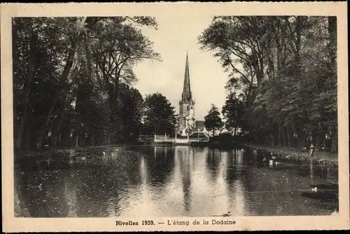 Ak Nivele Nivelles Wallonisch Brabant, L´etang de la Dodaine