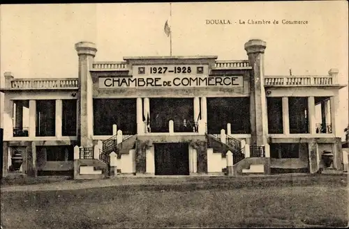 Ak Douala Duala Kamerun, La Chambre de Commerce