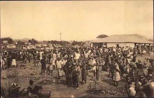 Ak Yaoundé Jaunde Kamerun, Autre coin du Marche