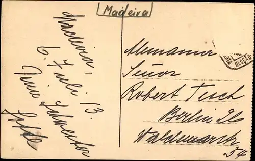 Ak Funchal Insel Madeira Portugal, Bay of Funchal