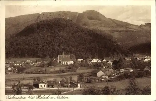 Ak Rabenstein an der Pielach in Niederösterreich, Teilansicht
