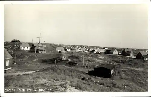 Ak Klitmøller Vendsyssel Dänemark, Teilansicht vom Ort
