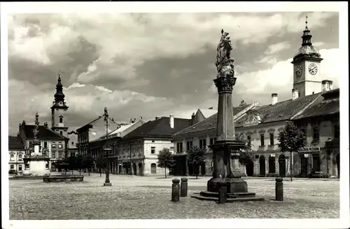 Ak Uherské Hradiště Ungarisch Hradisch Region Zlin, Marianske namesti