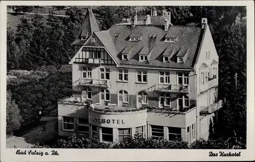 Ak Bad Salzig Boppard am Rhein, das Kurhotel