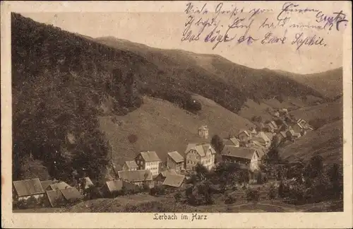 Ak Lerbach Osterode am Harz, Panorama