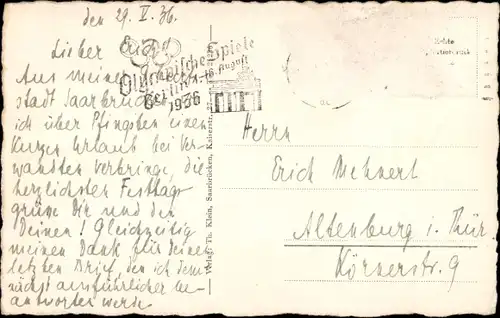 Ak Saarbrücken im Saarland, Ludwigskirche