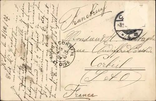 Ak Köln am Rhein, Hohenzollernring, Straßenbahn