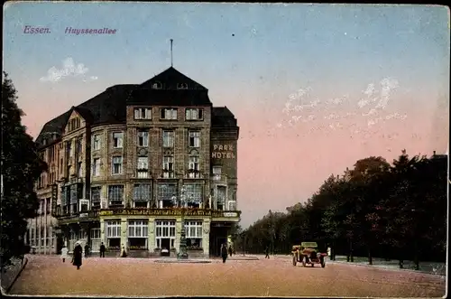 Ak Essen im Ruhrgebiet, Huyssenallee, Park Hotel