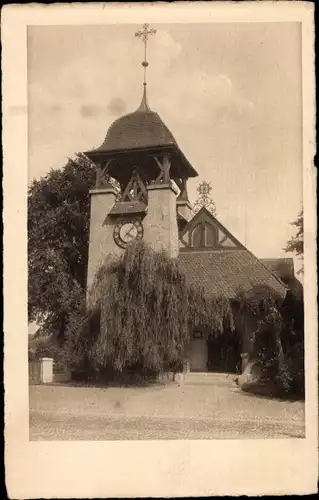 Ak Essen im Ruhrgebiet, Kapelle in der Kolonie Altenhof, Friedr. Krupp AG