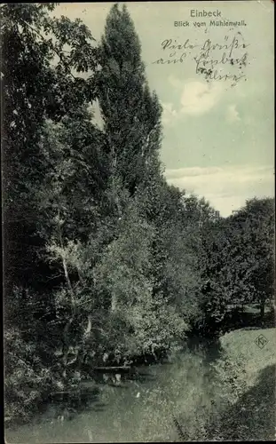 Ak Einbeck in Niedersachsen, Blick vom Mühlenwall