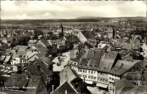 Ak Ravensburg in Württemberg Oberschwaben, Bachstraße
