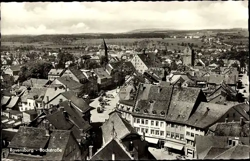 Ak Ravensburg in Württemberg Oberschwaben, Bachstraße