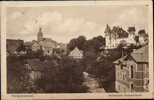 Ak Tecklenburg in Westfalen, Restaurant Bismarckhalle