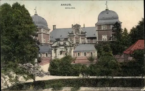 Ak Ahaus im Münsterland, Schloss