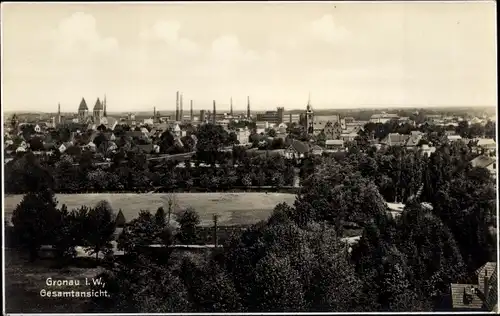 Ak Gronau in Westfalen, Gesamtansicht