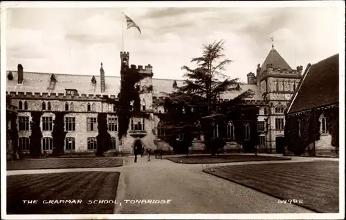 Ak Tonbridge Kent England, The Grammar School