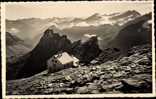 Ak Prägraten am Großvenediger in Tirol, Defreggerhütte