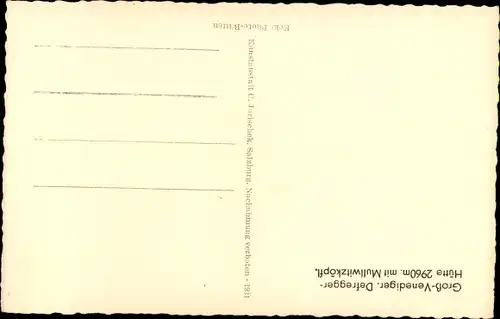 Ak Prägraten am Großvenediger in Tirol, Defreggerhütte