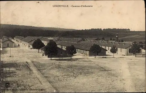 Ak Lerouville Lothringen Meuse, Caserne d'Infanterie 