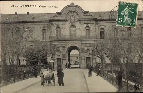 Ak Montpellier Hérault, Caserne du genie