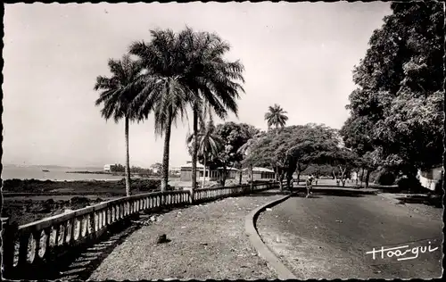 Ak Konakry Conakry Guinea, La Corniche, Ecoles de Boulbinet