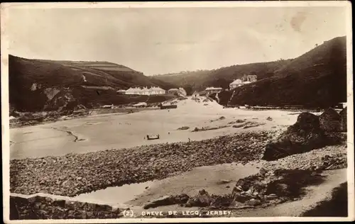 Ak Island of Jersey Kanalinseln, Greve de Lecq, Panorama