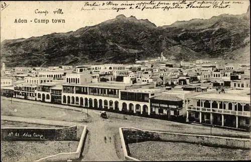 Ak Aden Jemen, Camp town, Panorama