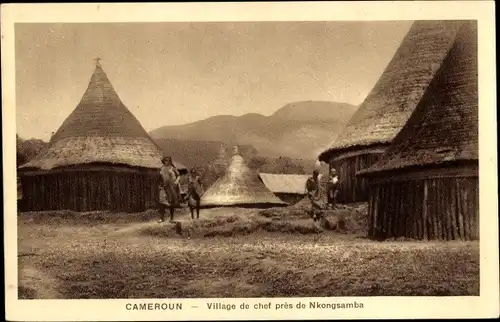 Ak Nkongsamba Kamerun, Village de chef pres de Nkongsamba