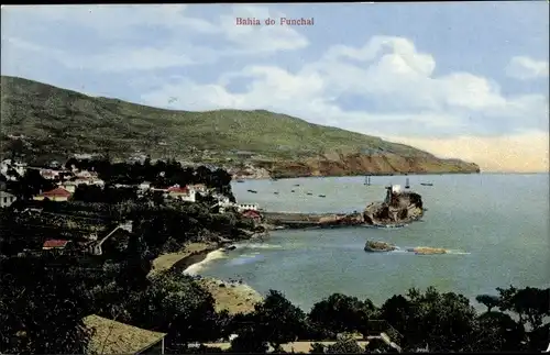 Ak Funchal Insel Madeira Portugal, Bahia, Küstenlandschaft