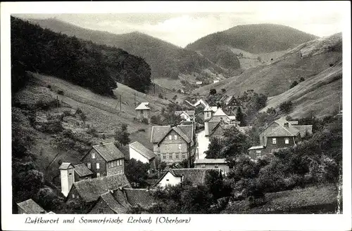 Ak Lerbach Osterode am Harz, Gesamtansicht