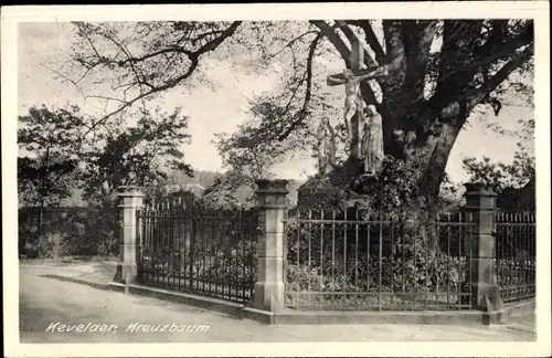 Ak Kevelaer am Niederrhein, Kreuzbaum