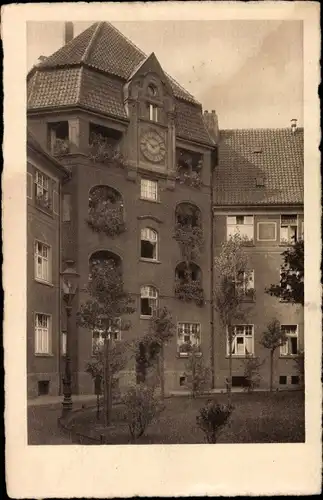 Ak Essen im Ruhrgebiet Nordrhein Westfalen, Kolonie Friedrichshof, Friedr. Krupp AG