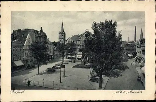 Ak Herford in Westfalen, Alter Markt