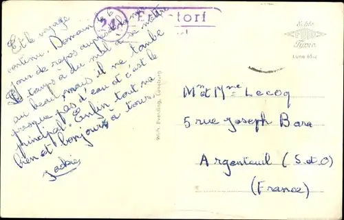 Ak Lüneburg in Niedersachsen, Am Sand, Kirche