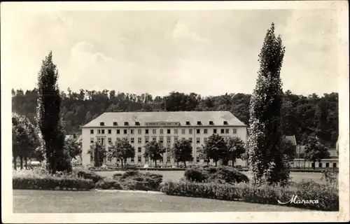 Ak Saarbrücken im Saarland, Blick auf die Hohe Kommission