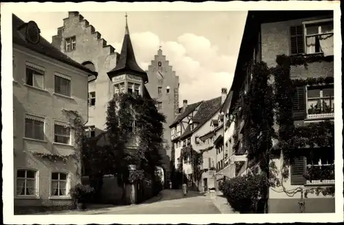 Ak Meersburg am Bodensee, Marktplatz