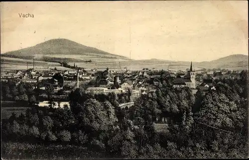 Ak Vacha in der Rhön Thüringen, Gesamtansicht