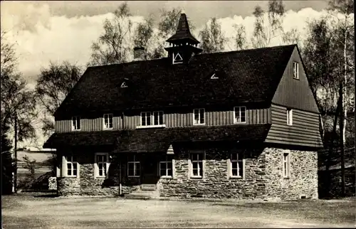 Ak Affalter Lößnitz im Erzgebirge Sachsen, Jugendherberge Clara Zetkin