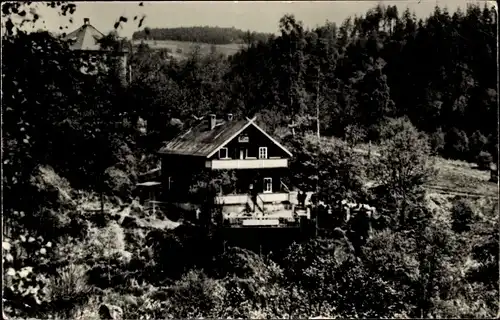 Ak Jocketa Pöhl Vogtland, Gaststätte Adlerstein