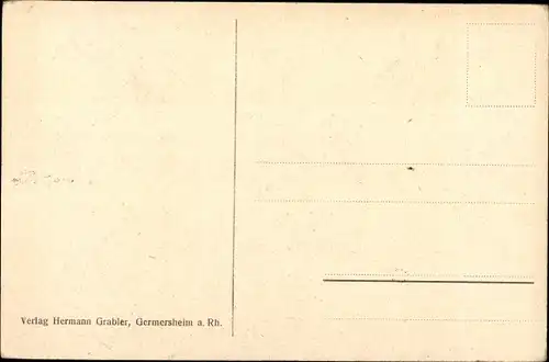 Ak Germersheim am Rhein, Unkenfunk und Pontonierkaserne