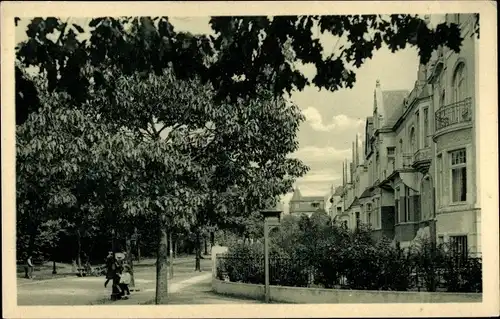 Ak Hamburg Eimsbüttel Harvestehude, Oberstraße mit Klinik