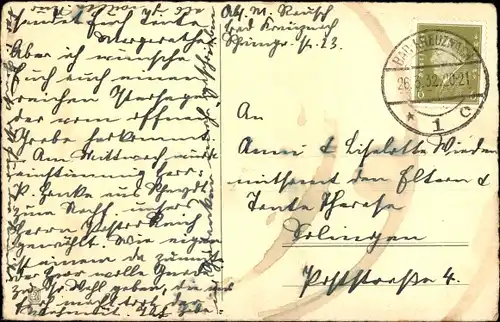 Ak Glückwunsch Ostern, Osterhase, Ostereier