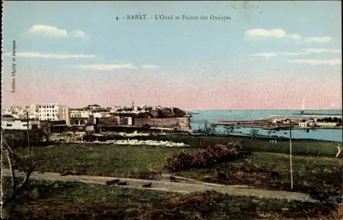 Ak Rabat Marokko, L'Oued et Pointe des Oudayas