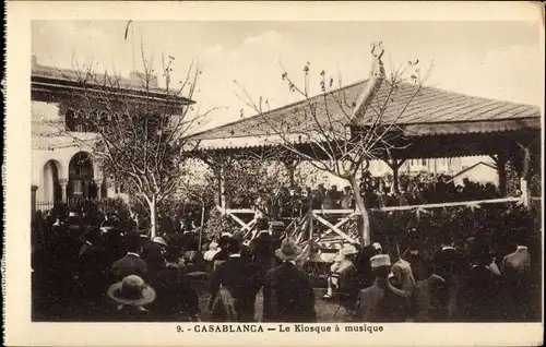 Ak Casablanca Marokko, Le Kiosque á musique