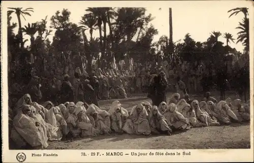 Ak Casablanca Marokko, un jour de féte dans le Sud