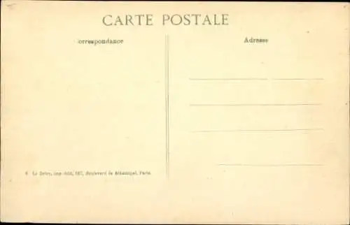 Ak Lagny Thorigny Seine et Marne, Le Point de fer detruit par le genie francais