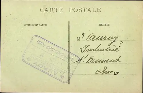 Ak Paris VII, Les Invalides, Cour d'Honneur des Invalides, Remise au General Pershing du drapeau