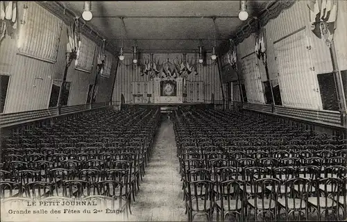 Ak Paris IX, Le Petit Journal, Grandes salle des Fetes du 2 Etage