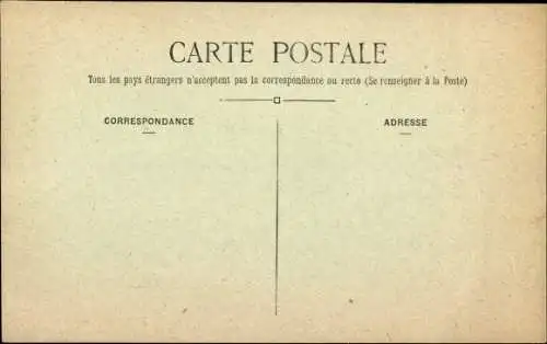 Ak Château Thierry Aisne, Guerre 1914-18, Quai Fausse Marne